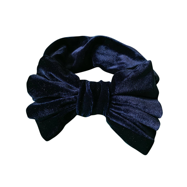 Velvet Bow Headband