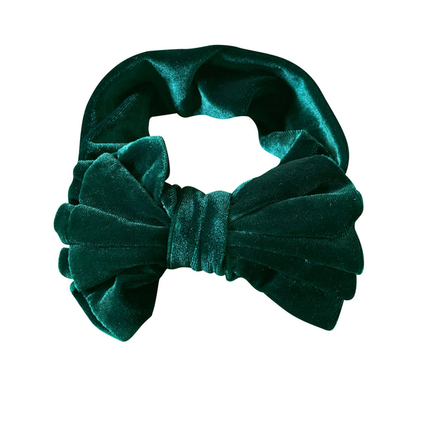 Velvet Bow Headband