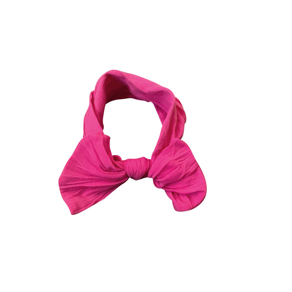 Nylon Bow Headband